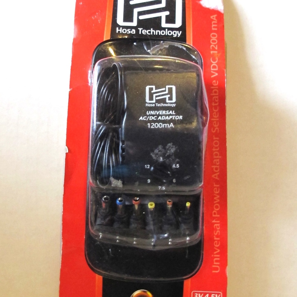Hosa Technology Universal Power Adapter ACD-477